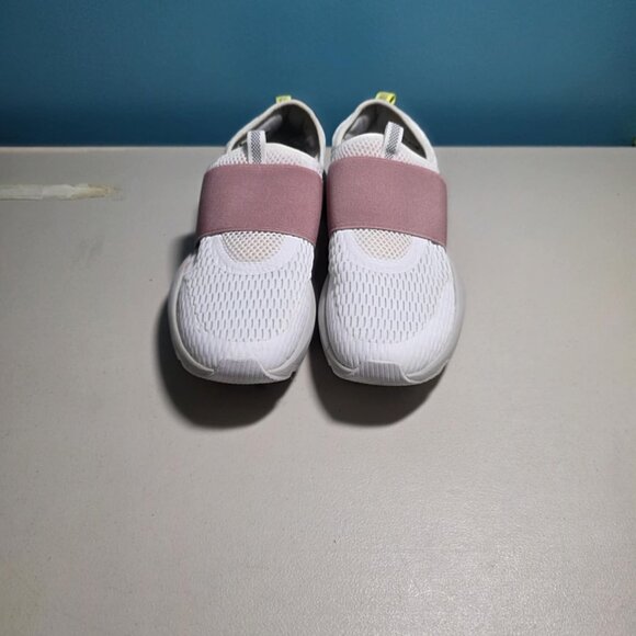 Sorel Women's White and Pink Slip-On Sneakers - Picture 3 of 5
